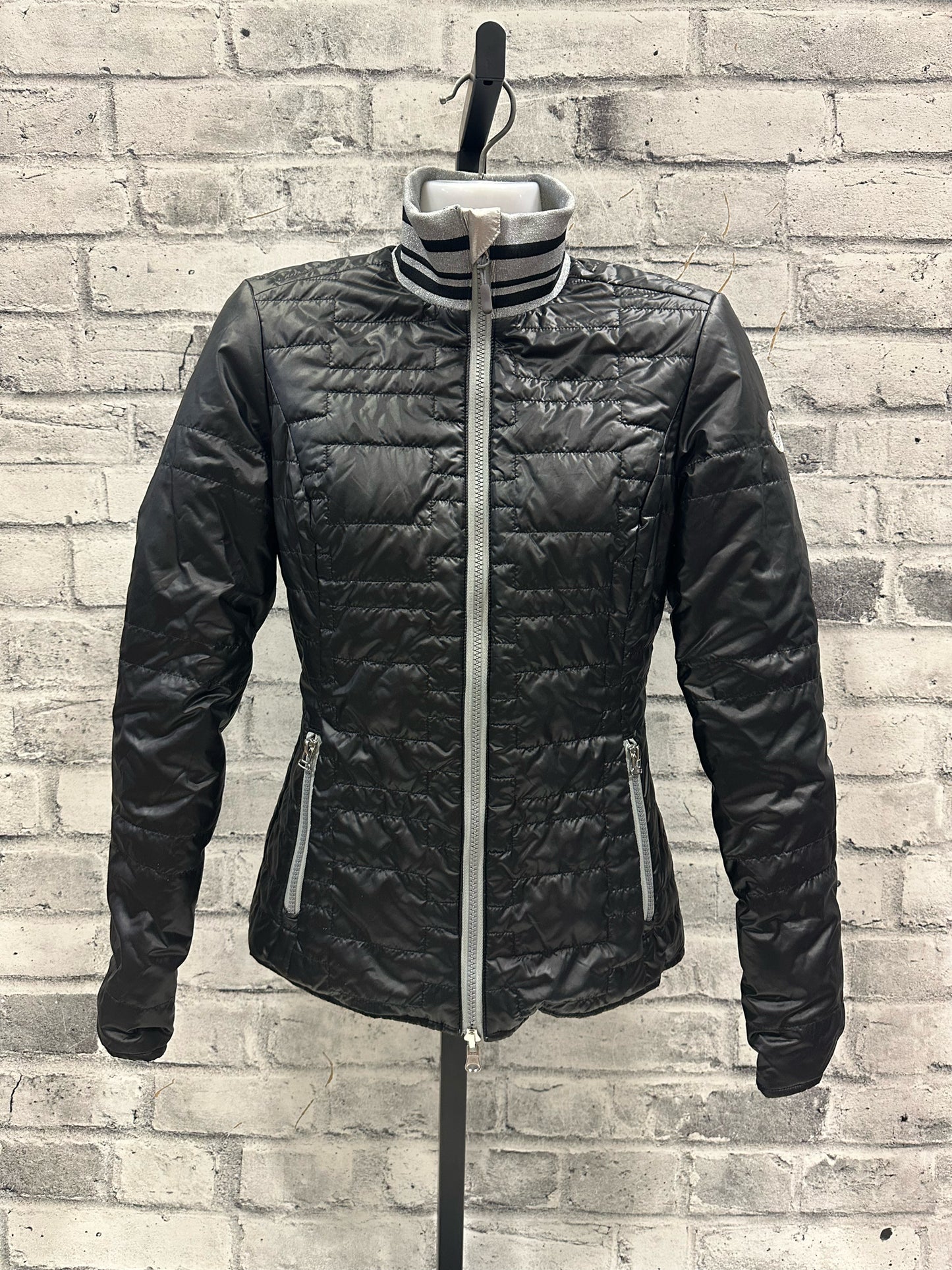 Anky Puffy Jacket Reversible Black & Silver XS