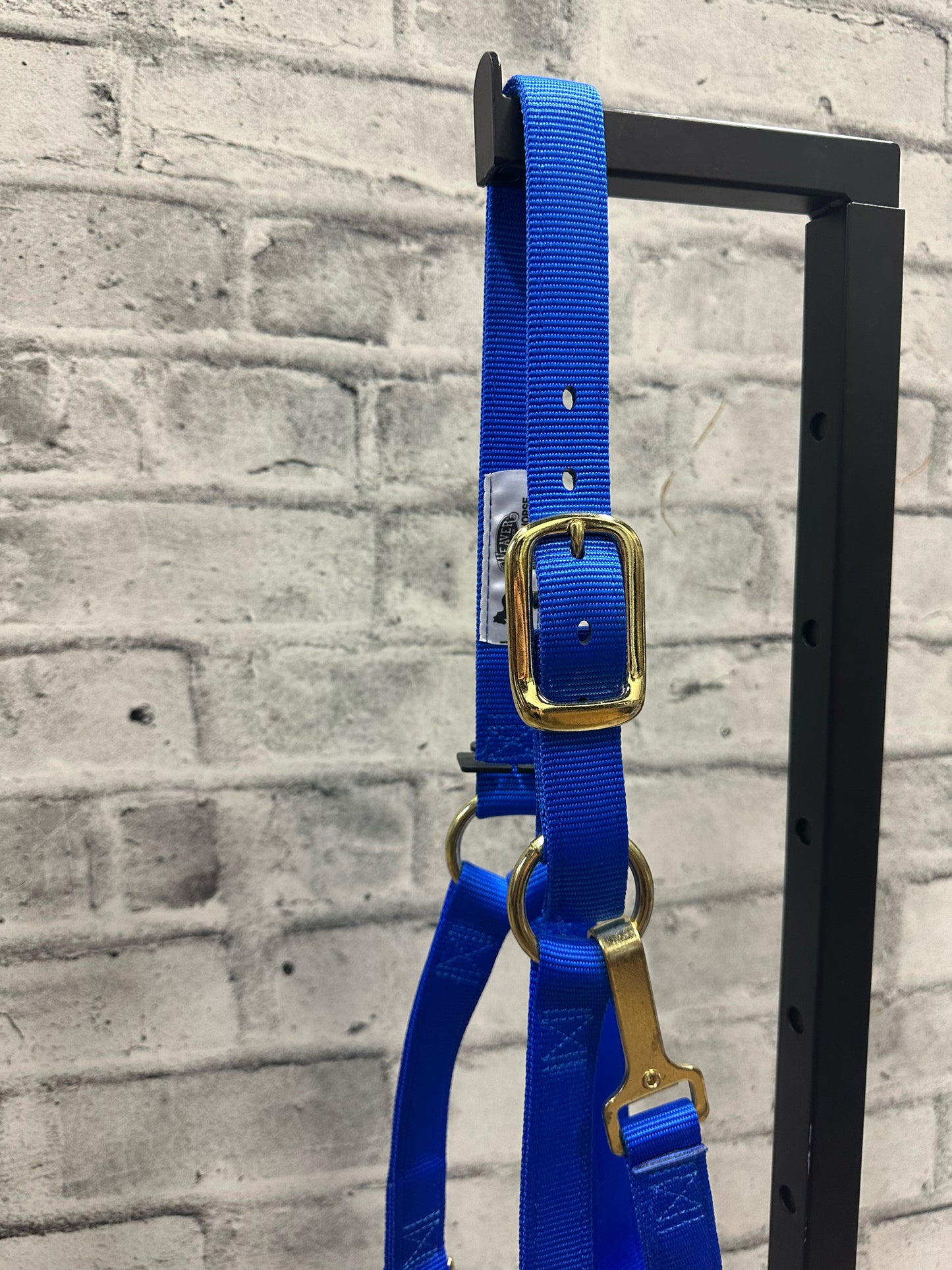 Weaver Nylon Halter Blue H  NEW