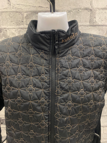 Kerrits Fleece Lined Quilted Jacket Black M