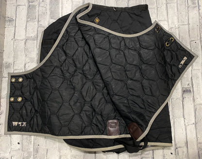 78" Big D Quilted Stable Blanket Black