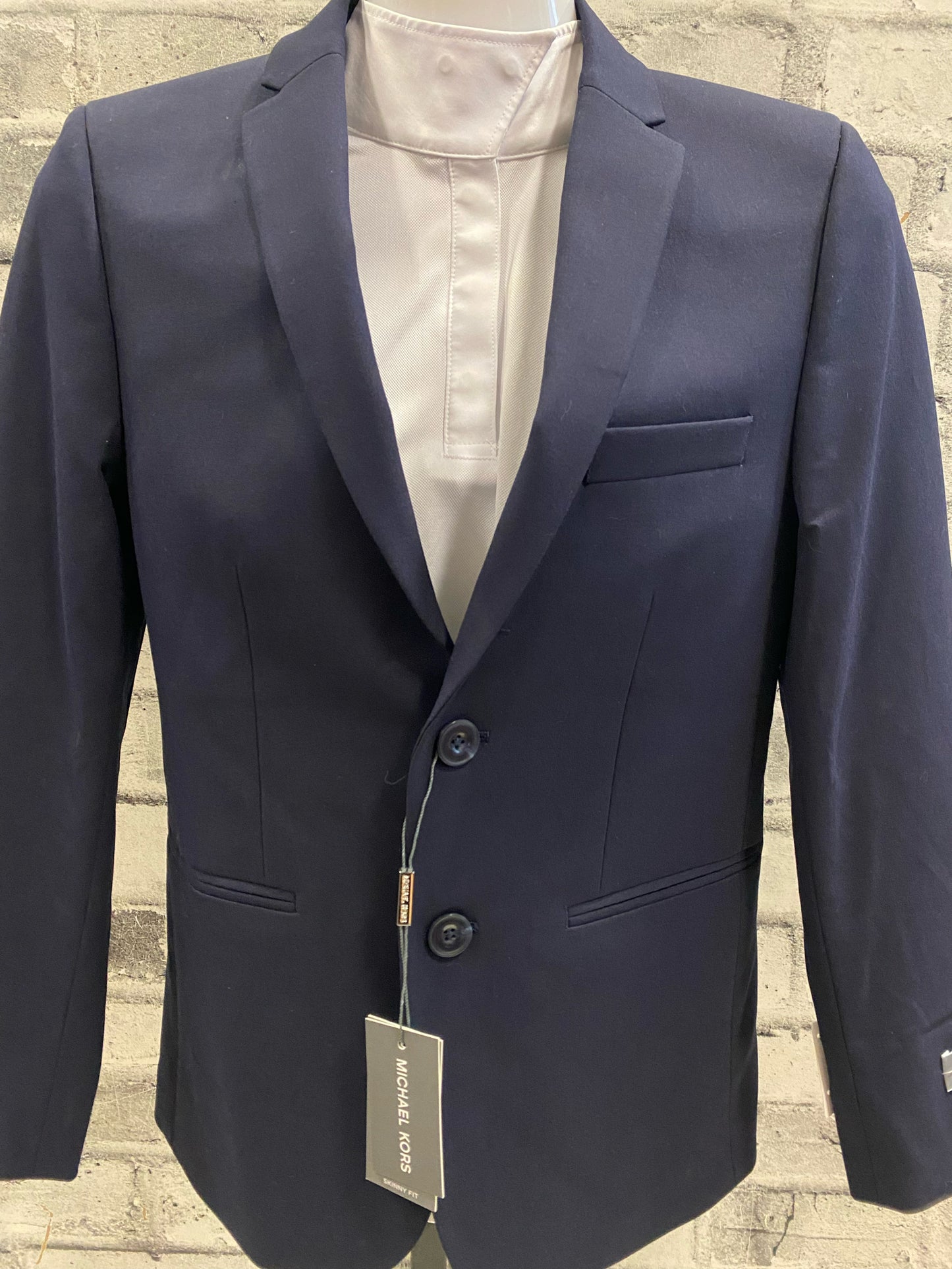 Michael Kors Show Jacket Navy 12R NEW