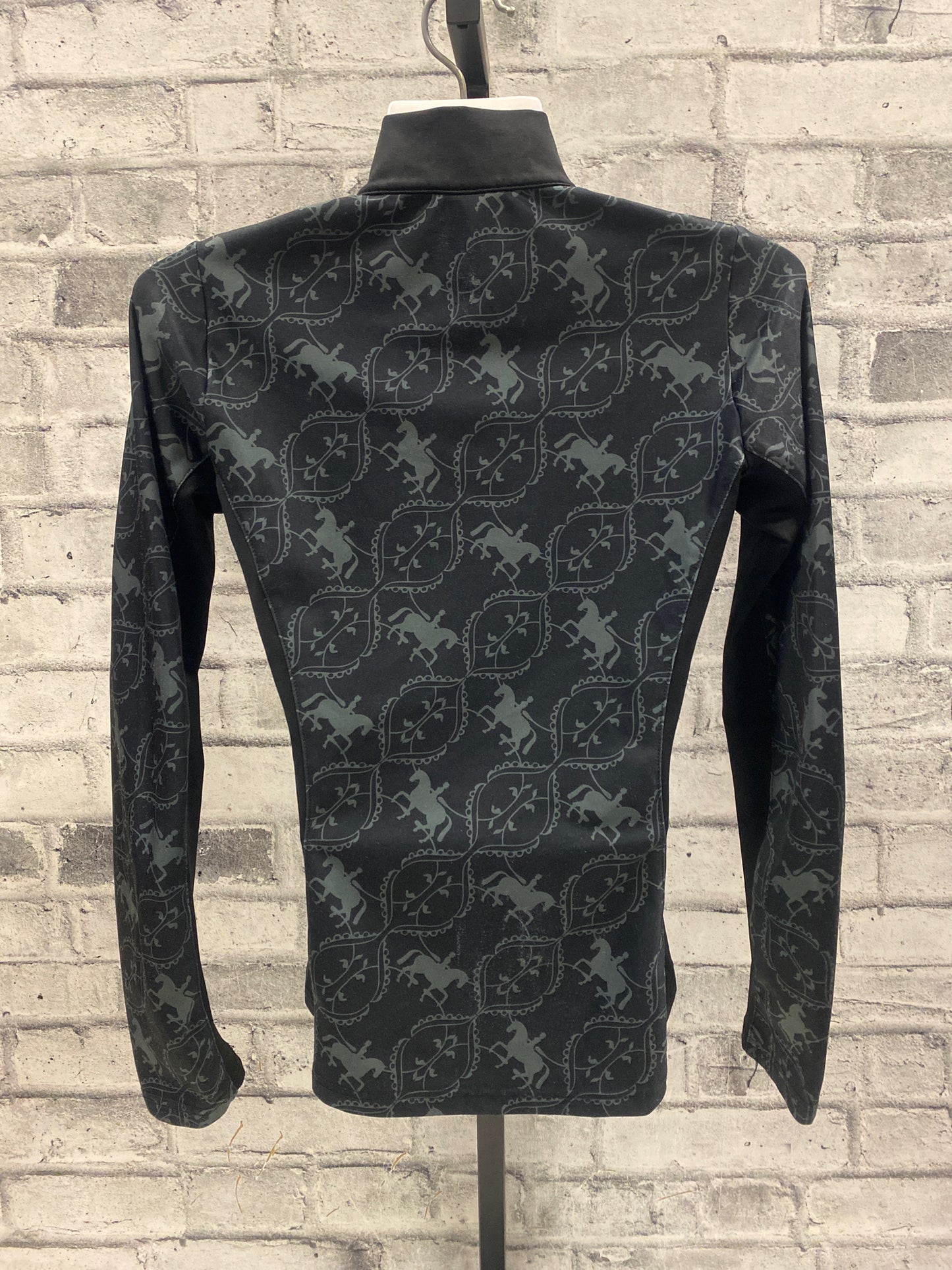 Arista LS Technical Shirt Dressage Horse Print XS