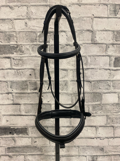 Otto Schumacher Padded Dressage Bridle w/ Crank Noseband F