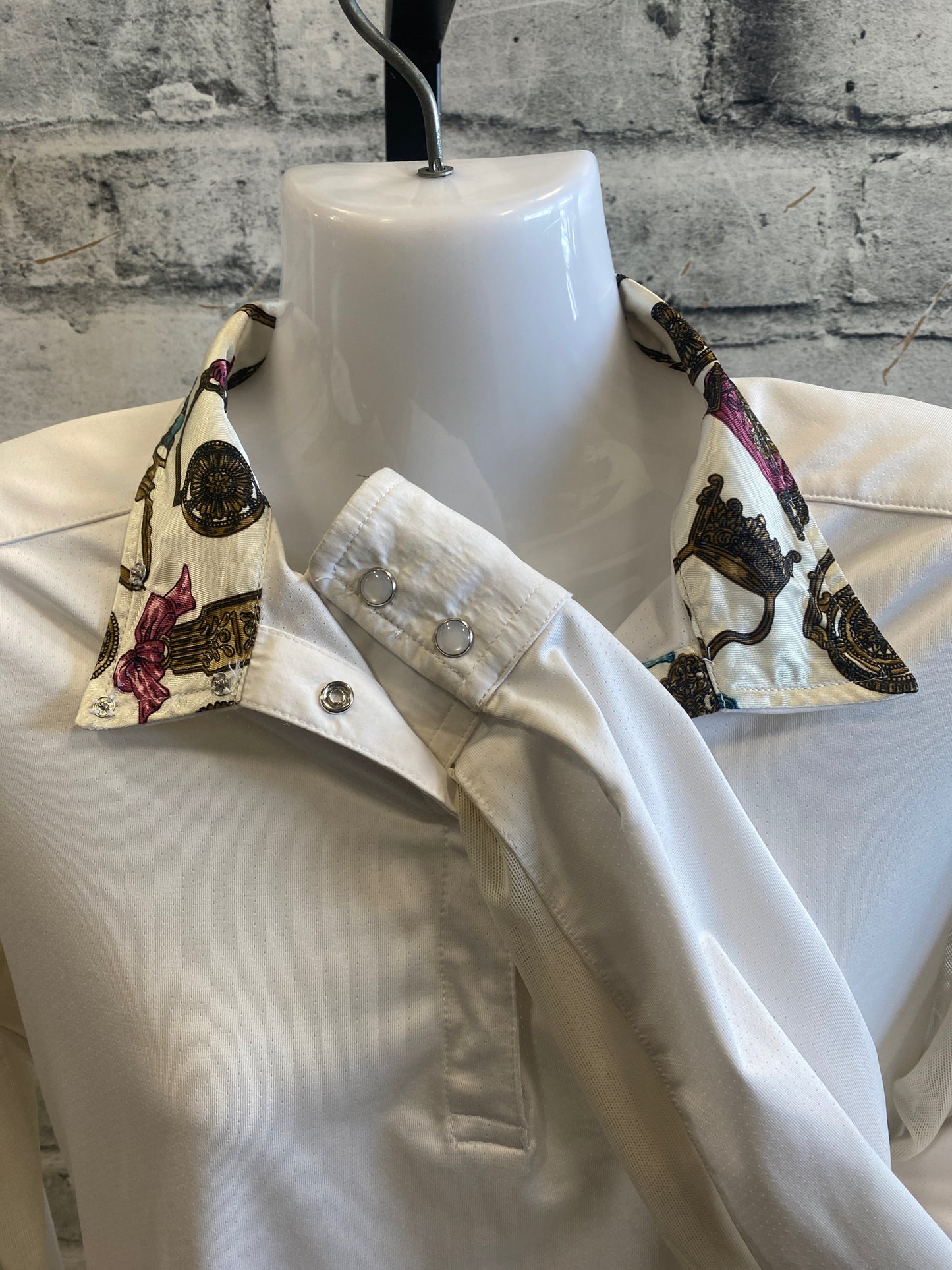 Tailored Sportsman LS Ice Fil Show Shirt White M