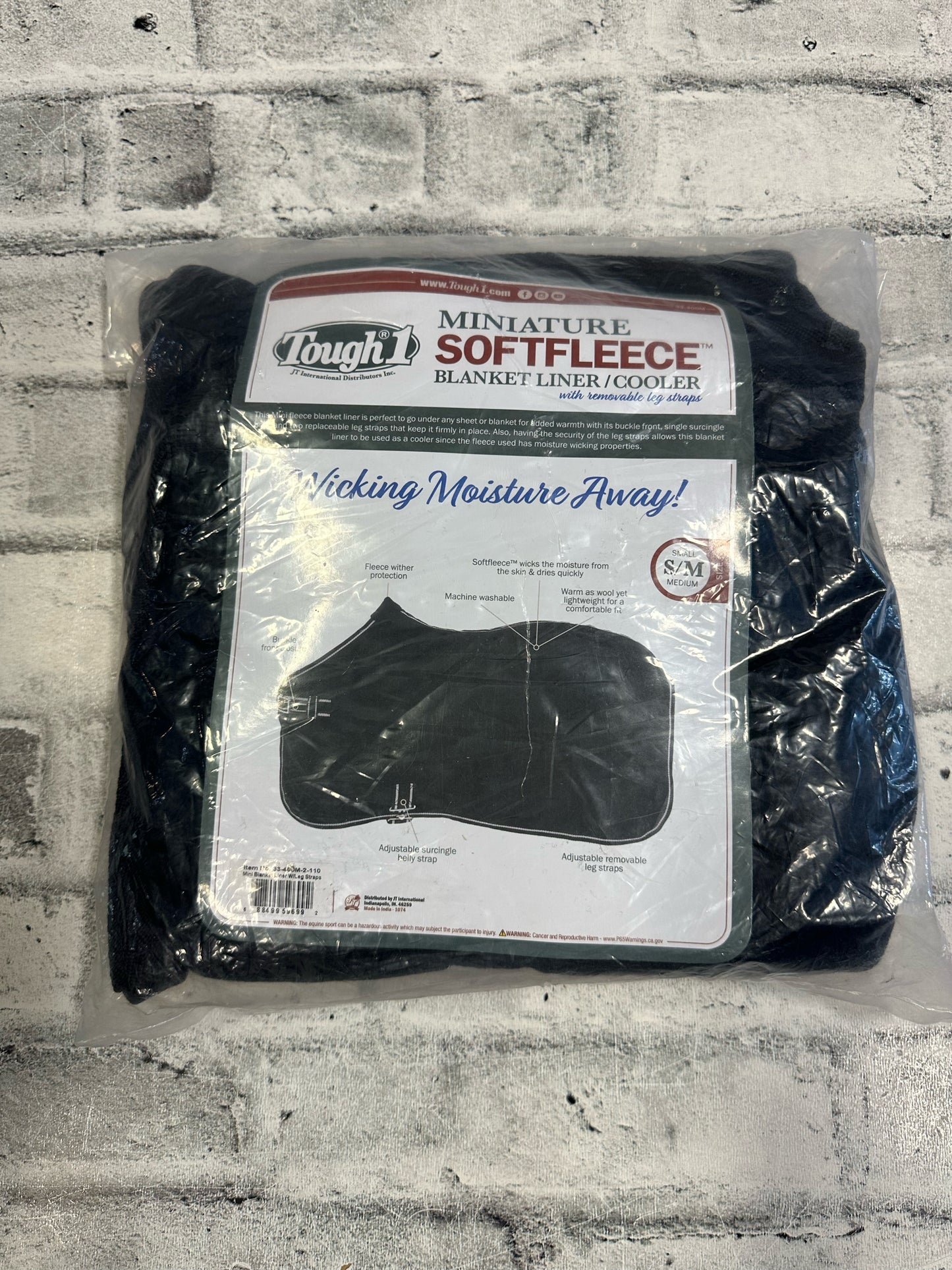 Mini (45"-48") Tough 1 Fleece Cooler Black NEW