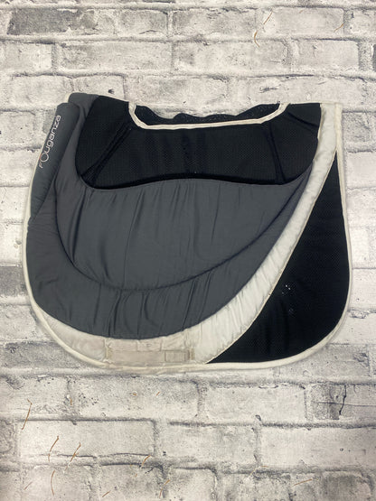 Fouganza AP Pad w/ Built In Half Pad Grey & White