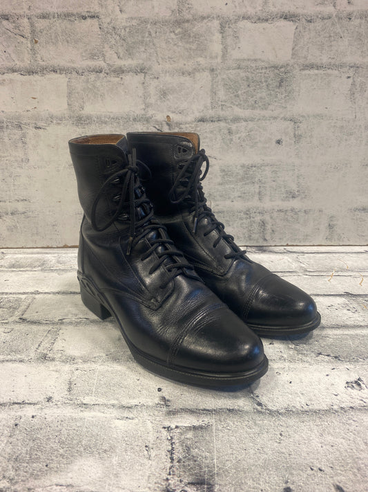 Ariat Lace Up Paddock Boots Black 10B