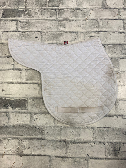 Ogilvy Shaped Saddle Pad White