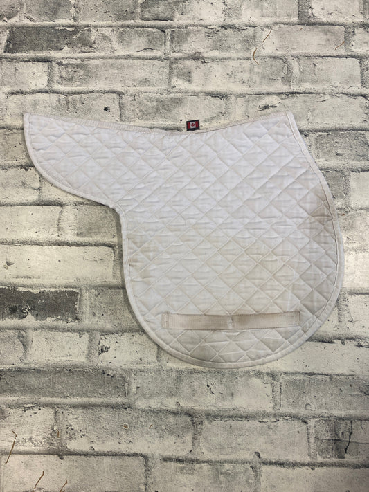 Ogilvy Shaped Saddle Pad White