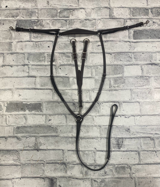 Breastplate w/ Running Attachment Brown F