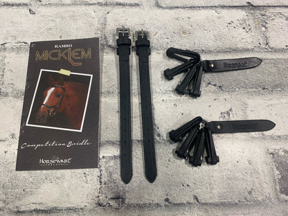 Rambo Micklem Competition Bridle Black F