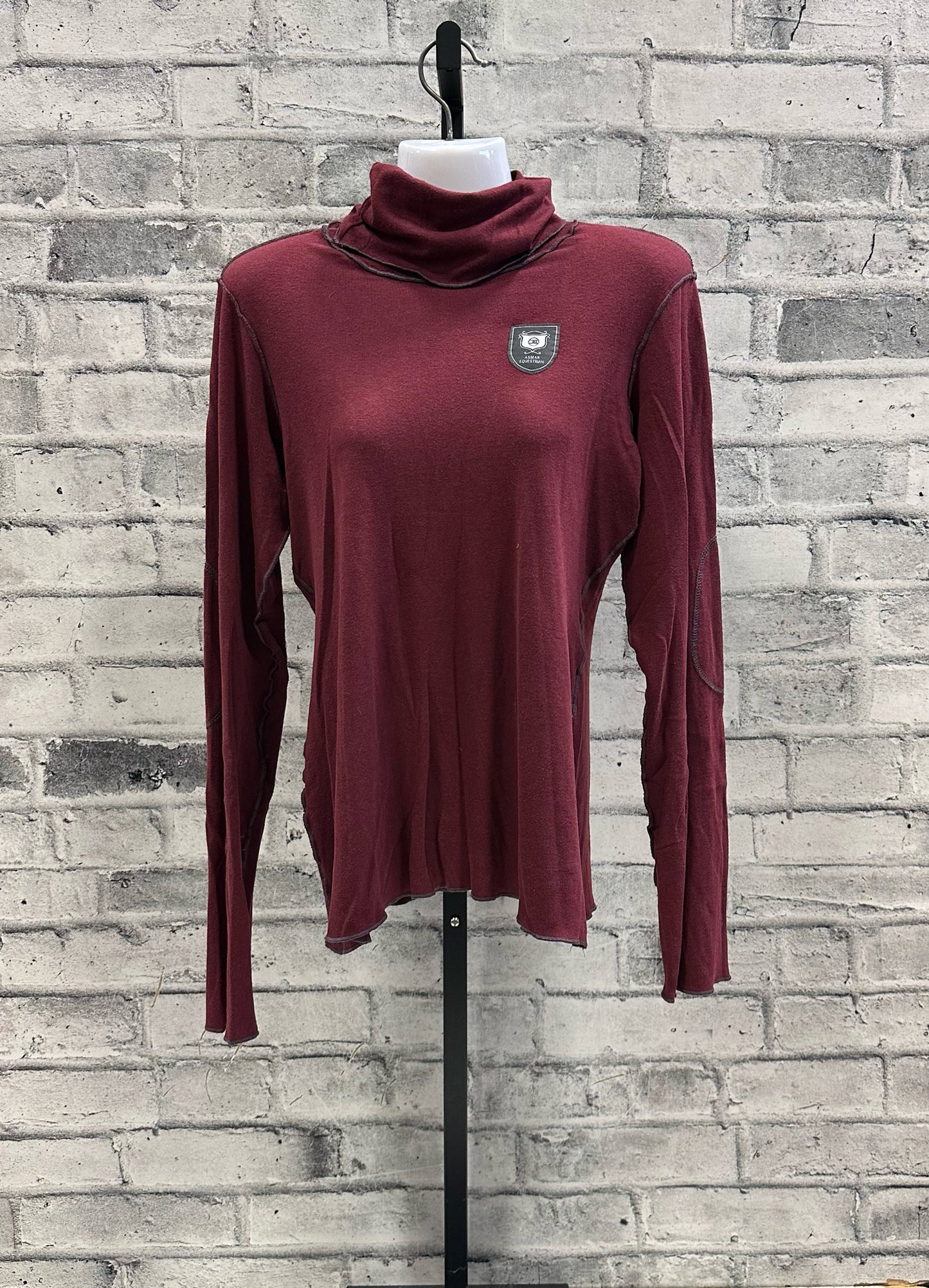 Asmar Thermal Turtleneck Burgundy M