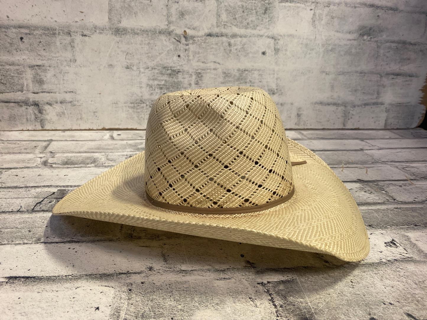 American Hat Co Straw Cowboy Hat 7 1/8