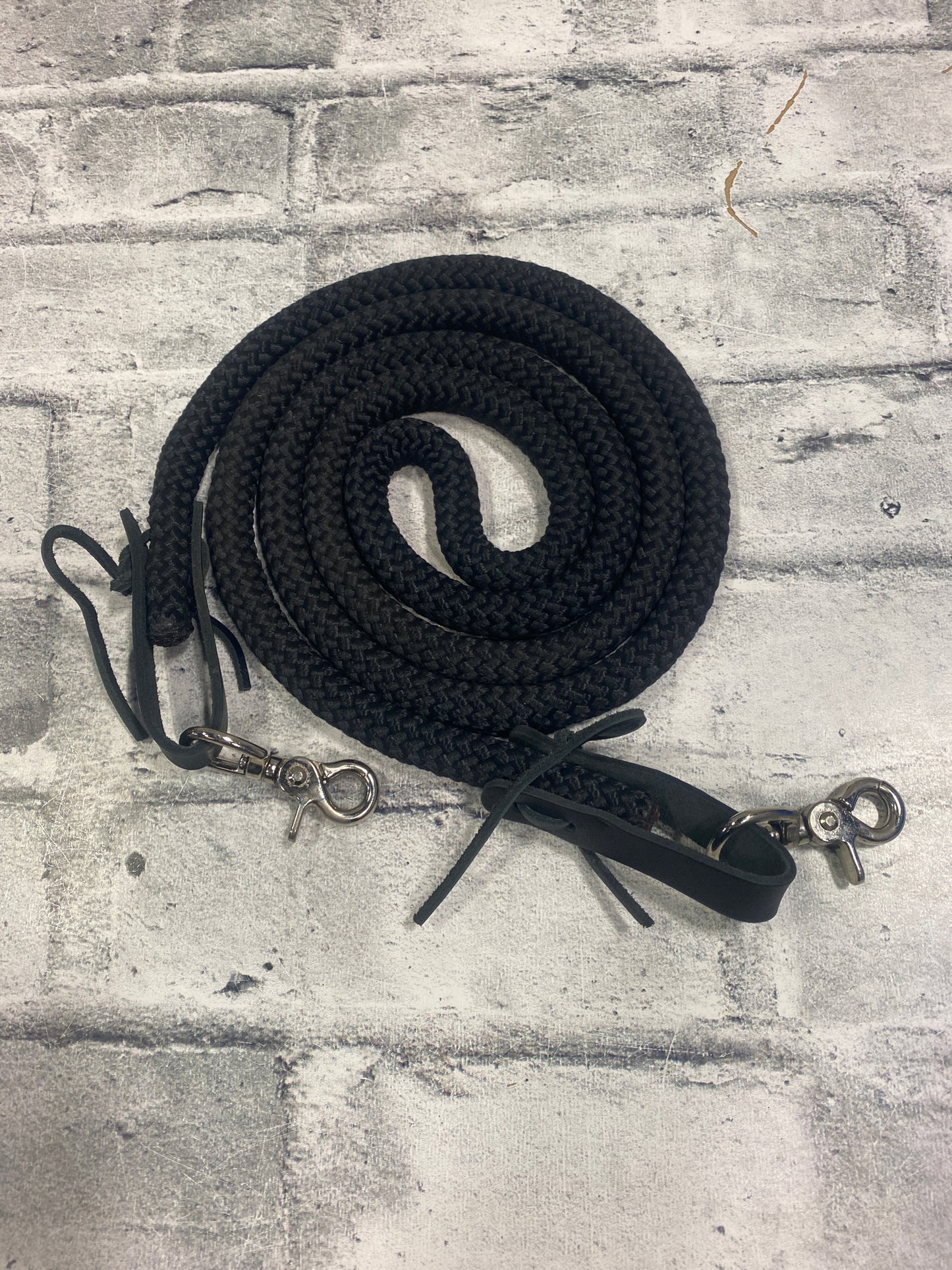 Copper Canyon Poly Roper Reins Black