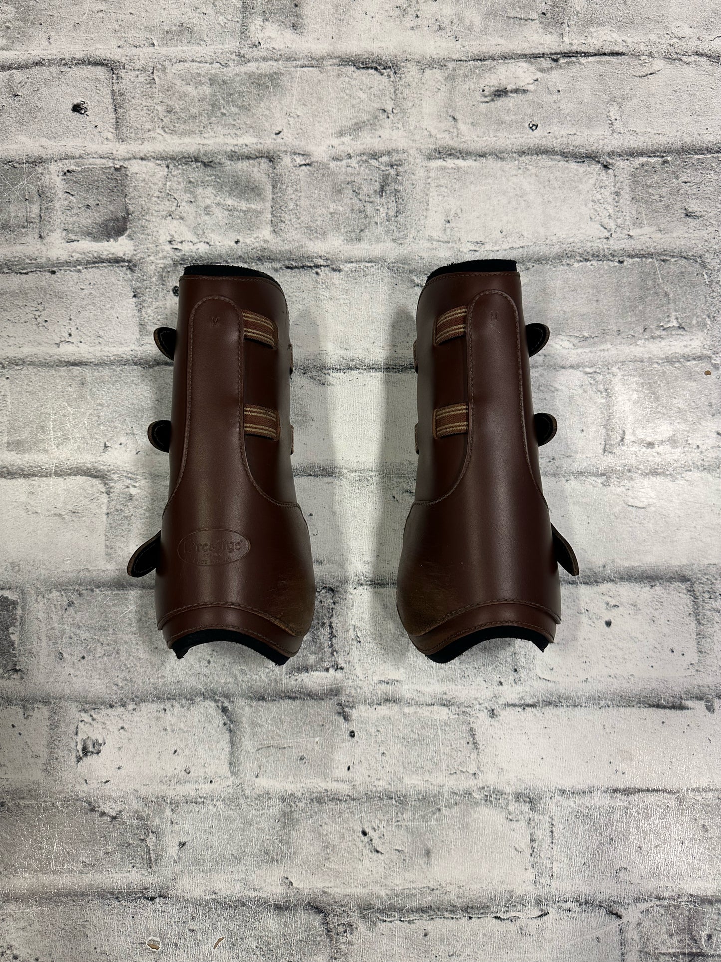 Prestige Open Front Boots Brown M