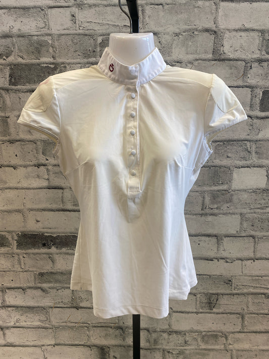 Cavalleria Toscana SS Show Shirt Cream S