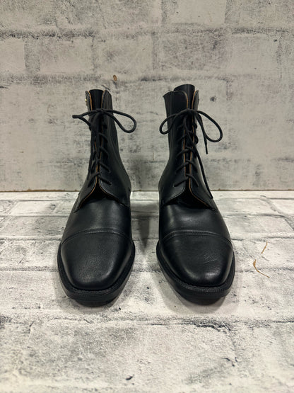 Petrie Lace Up Paddock Boots w/Back Zip 9