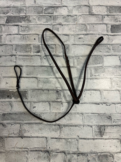 Raised Standing Martingale Brown Cob