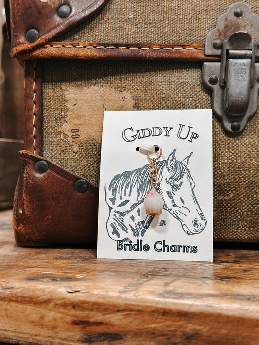 Cupcake Bridle Charm