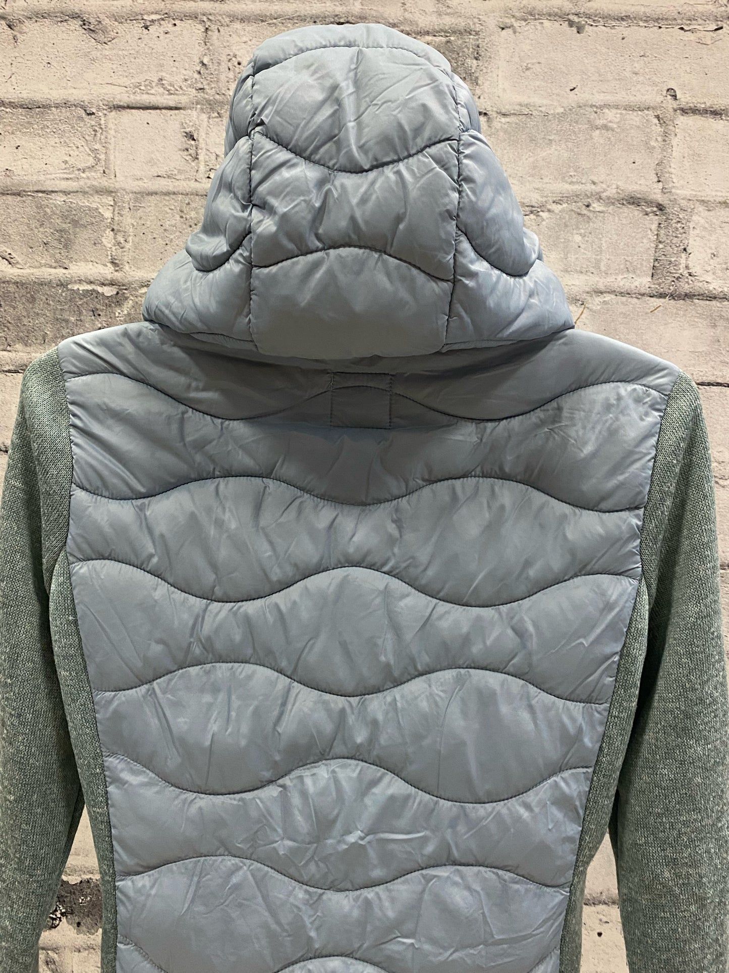 Cheval De Luke Puffy Zip Up Jacket Steel Blue XS