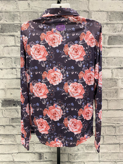 M Sport 6 Air Conditioned Sports Wear Shirt XL Floral