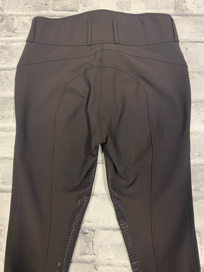 Elation Diamond Silicon Grip KP Breeches Brown 30R