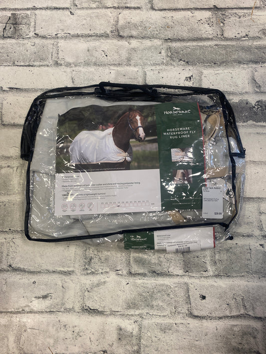 66" Horseware Fly Rug Liner Silver/Tan NEW