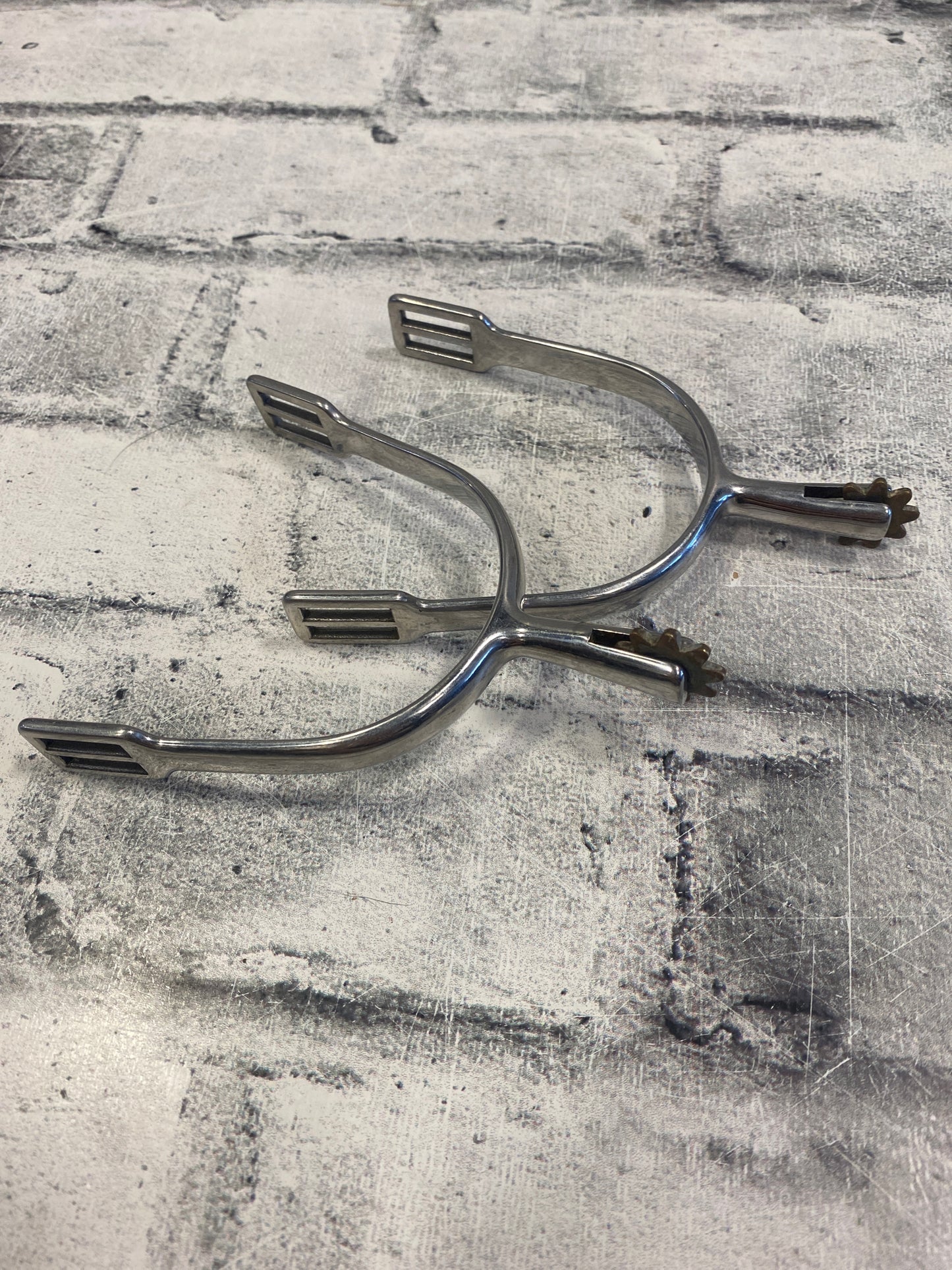 9pt English Rowel Spurs