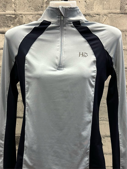 Horseware SS Sun Shirt Navy/Baby Blue XS