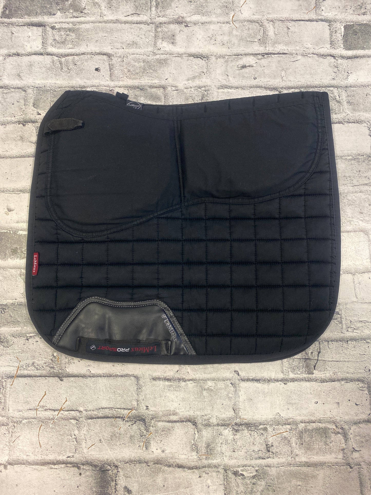LeMieux Shimable Dressage Pad Black L