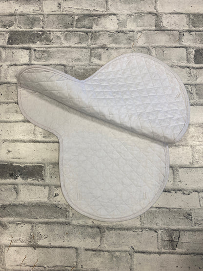 Ogilvy Shaped Saddle Pad White