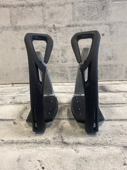 Freejump Soft'Up Pro+ Stirrups Black/Silver