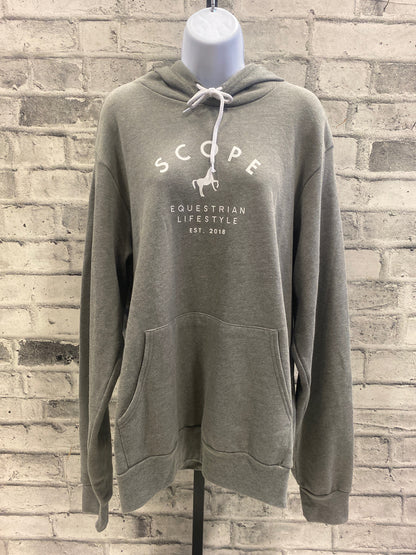 Scope Equestrian Hoodie Grey XL