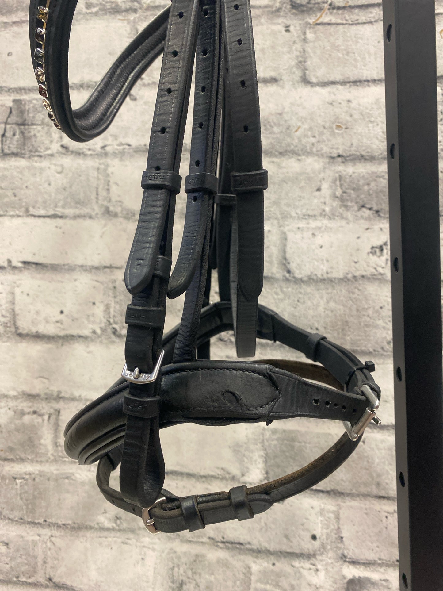 Kieffer Dressage Bridle Black w/ Flash F