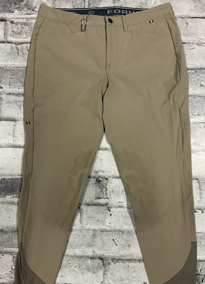 For Horses KP Breeches Tan 32