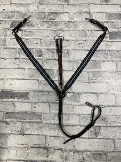 Antares Elastic Breastplate w/ Running Attachment Brown F