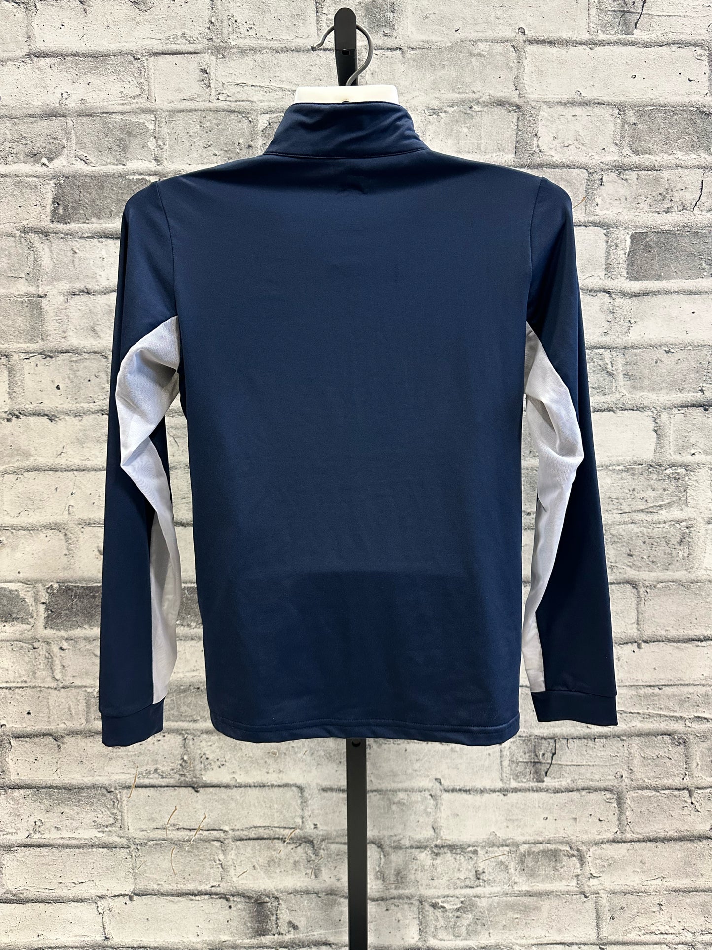 Tempo 1/4 Zip LS Sun Shirt Navy L