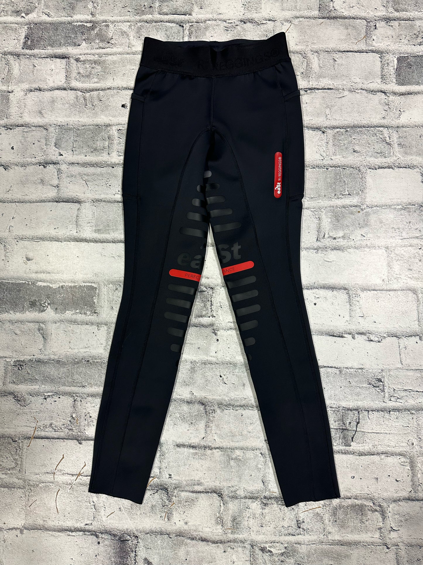 East R1 Reggings FS Pull On Riding Tights Charcoal XS