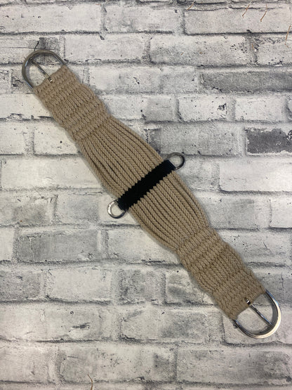 34" Cotton String Cinch Black/Tan