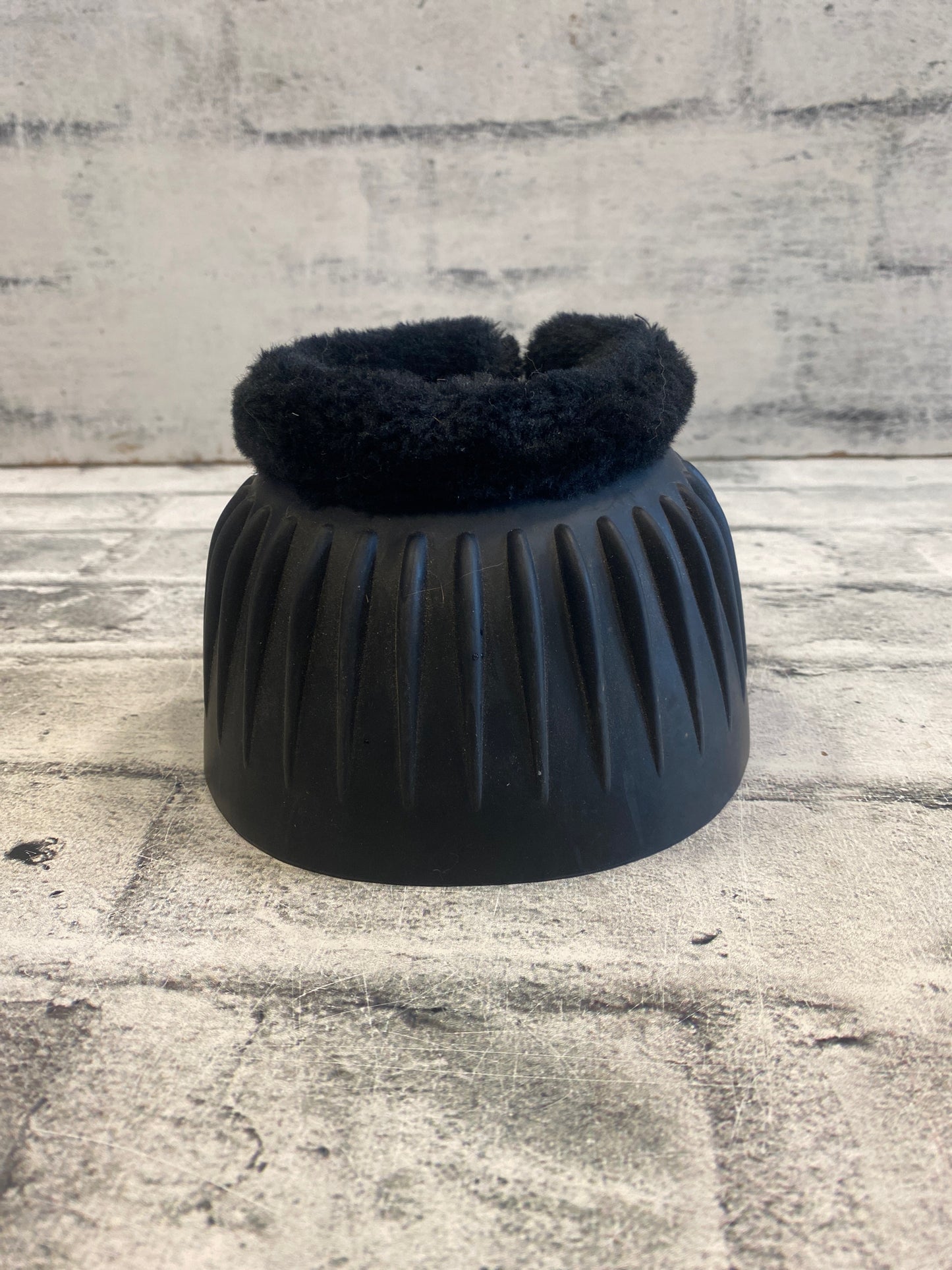 Walsh Fuzzy Bell Boots Black L