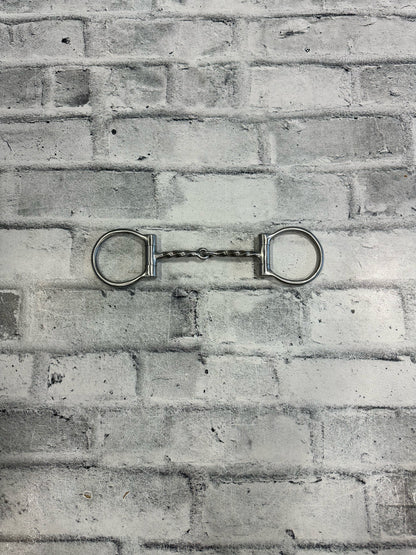 5" Fixed Ring Slow Twist Snaffle