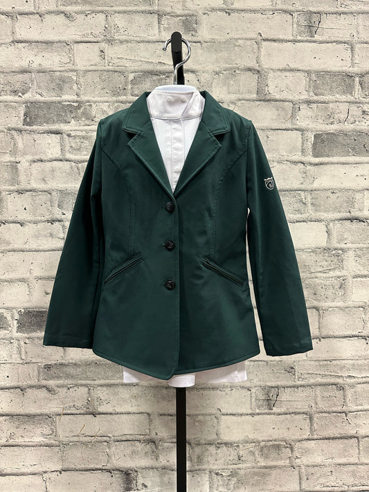 Elation Platinum Show Jacket Green Childrens L