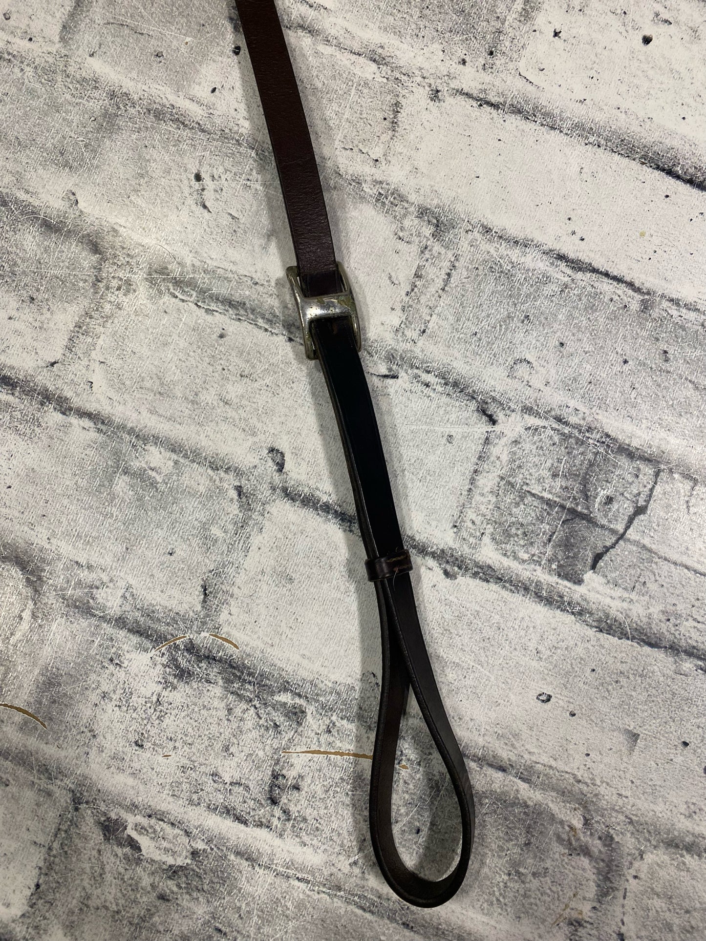 Fancy Stitch Elastic Breastplate Brown F w/ Running Attachment