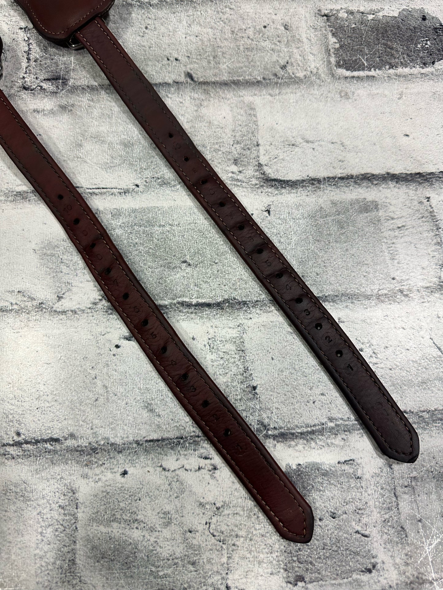 CWD So Jump Stirrup Leathers Brown S