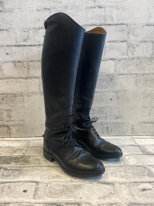 Ariat Feild Boots Black 7 H 18" C 13"