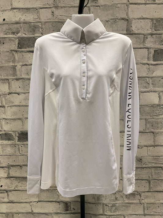 Asmar LS Show Shirt White XL