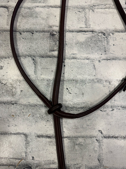 Schockemohle Fancy Stitch Standing Martingale Brown Cob