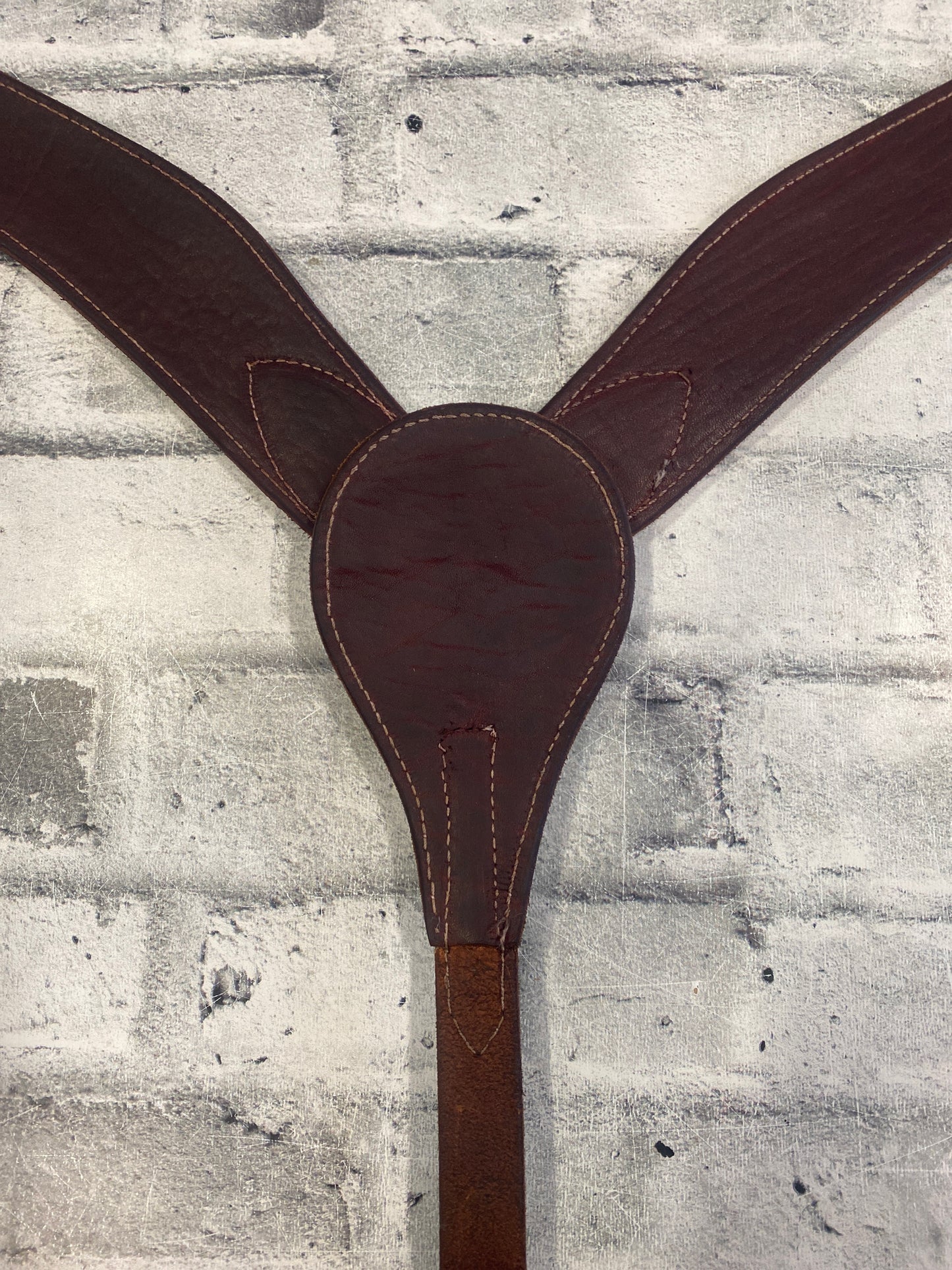 Basketweave Breast Collar Medium Oil