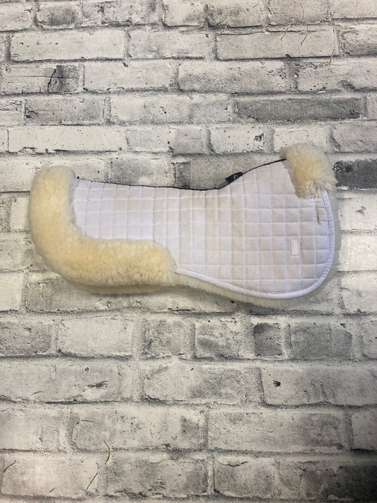 LeMieux Lambskin Half Pad White/Natural S