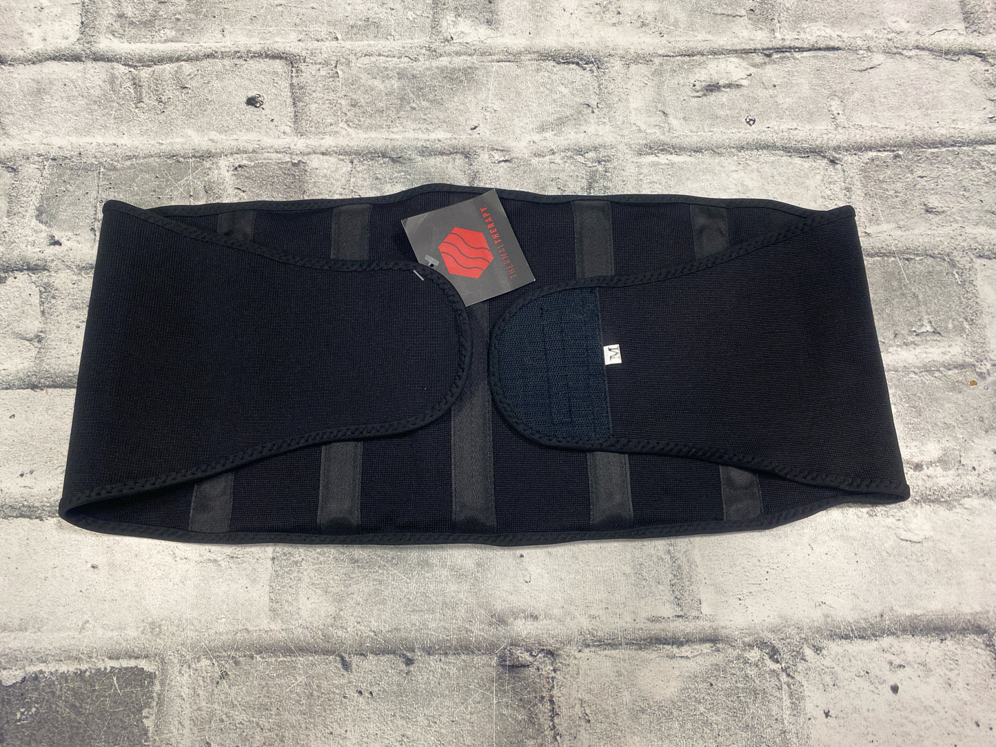 Thermal Therapy Back Brace Black M NEW